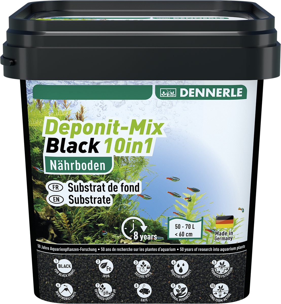 Dennerle Deponit-mix Black 10in1
