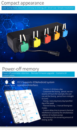 Kamoer X5S WiFi Dosing Pump