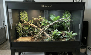 Mclanzoo PVC Reptile Enclosure (120x60x120)