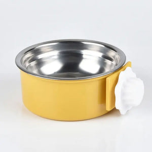 Hanging Stainless Steel Pet Bowl