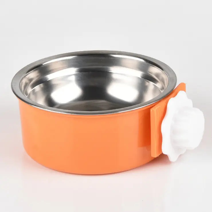 Hanging Stainless Steel Pet Bowl