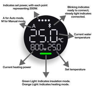 Chihiros Pro Heater 16/22mm EU Version 10-1000W