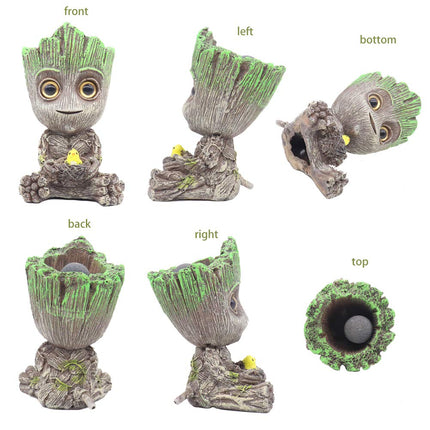 Baby Groot 9X8X12 Aquarium Ornaments