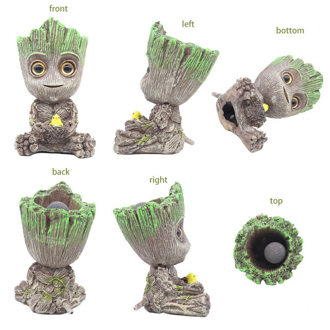 Baby Groot 9X8X12 Aquarium Ornaments