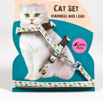 Cat Harness & Lead Set