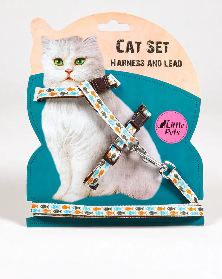Cat Harness & Lead Set