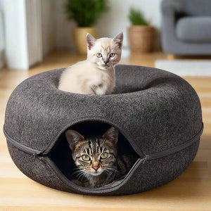 Cat Donut Tunnel Bed