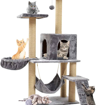 Premium Cat Tree Tower & Scratching Post
