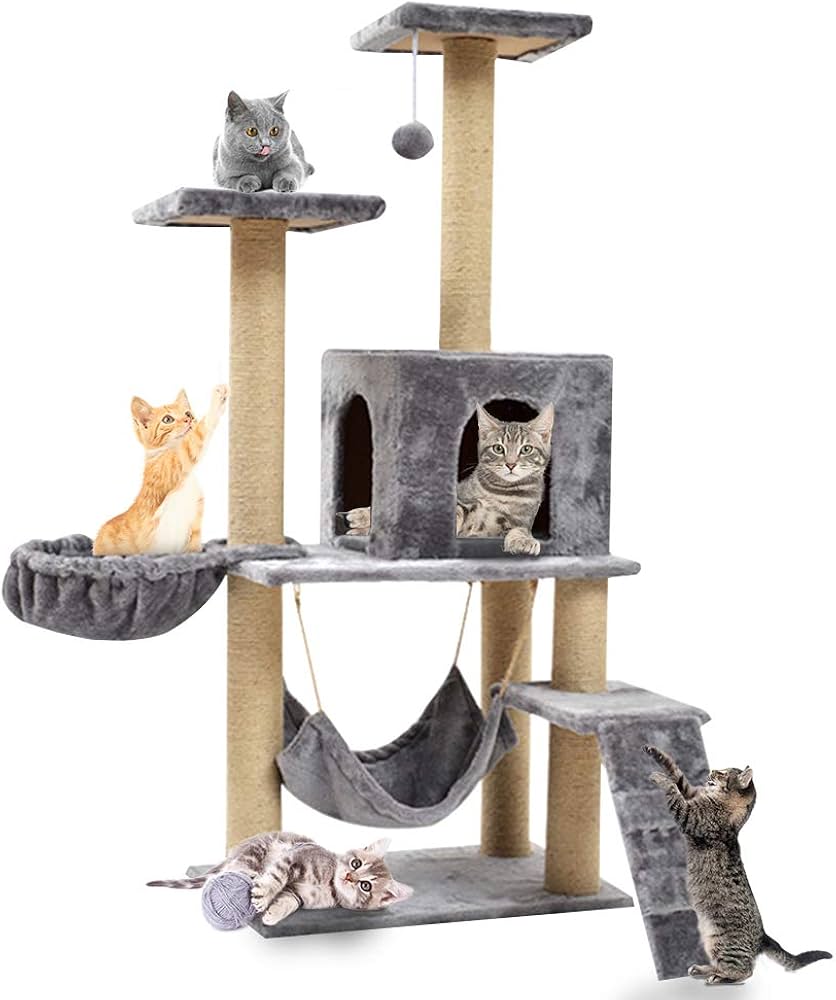 Premium Cat Tree Tower & Scratching Post