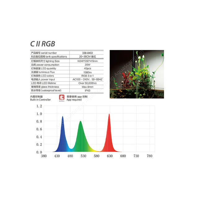 Chihiros CII RGB(Built-in Bluetooth)