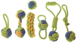 Dog Rope Toy Combo 7-Piece Set