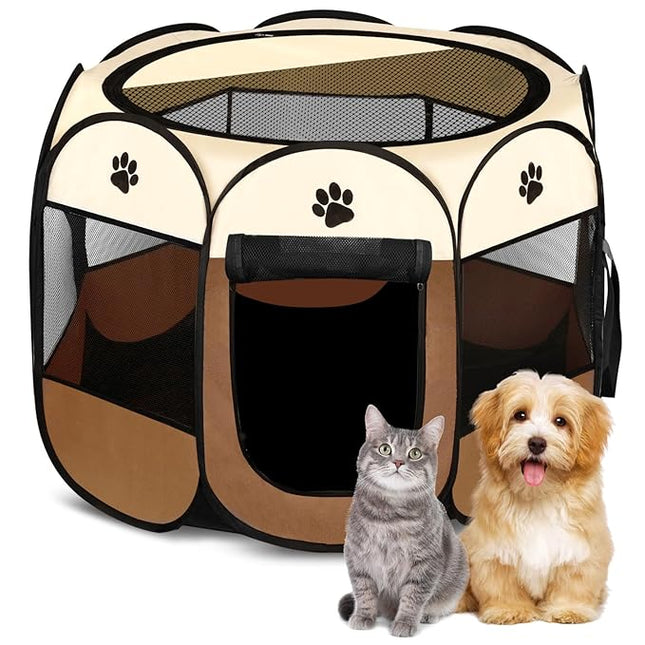Foldable Portable Pet Playpen
