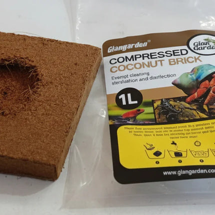 Giangarden Compressed Coconut Brick 1L (CS06)
