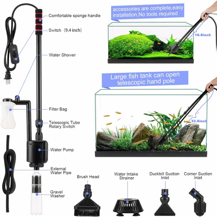 HYGGER VACUUM GRAVEL CLEANER