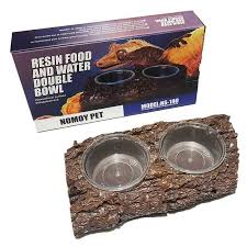 Nomoy Resin Food and Water Double Bowl (NS)