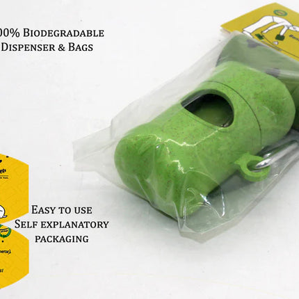 Biodegradable Pet Waste Bags & Dispenser