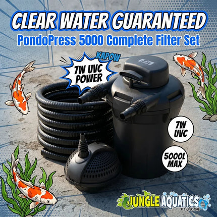 Pontec PondoPress 5000 All in One Pond Filter