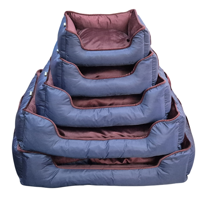 RIPSTOP NAVY LOUNGER (MAROON)