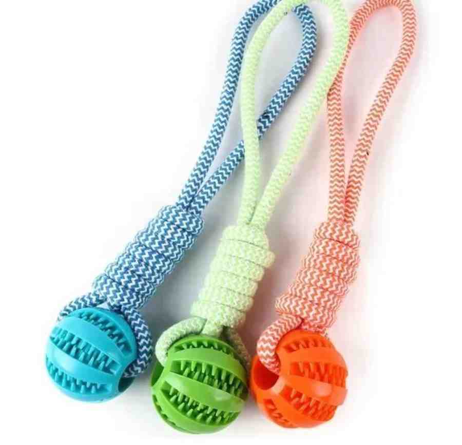 Rope Ball Tug Toy