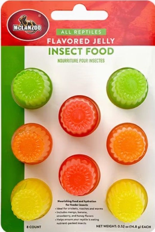 Mclanzoo Flavored Jelly Insect Food