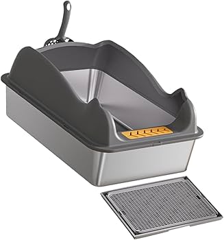 Stainless Steel Cat Litter Box