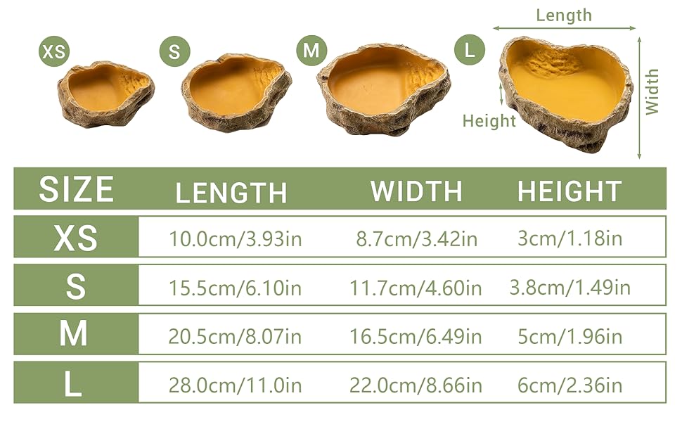 Reptile Water Basin (YWP)