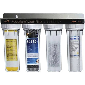 Aquarium Water Filter 4stages unit for  Dechlorination & softened water