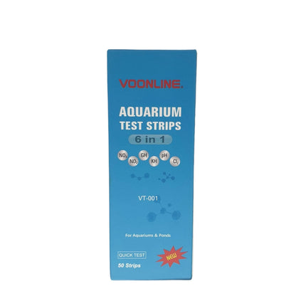Voonline – 6 in 1 Aquarium Test Strips