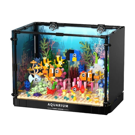 Aquarium Clownfish Coral Tank Building Blocks Toy Set