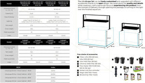 Aquael UltraScape 60 Aquarium Set