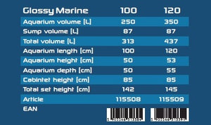Aquael Glossy Marine 100
