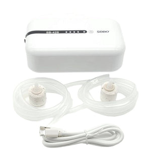 SOBO SB-428 AC/DC USB Chargeable Double Outlet Backup Air Pump