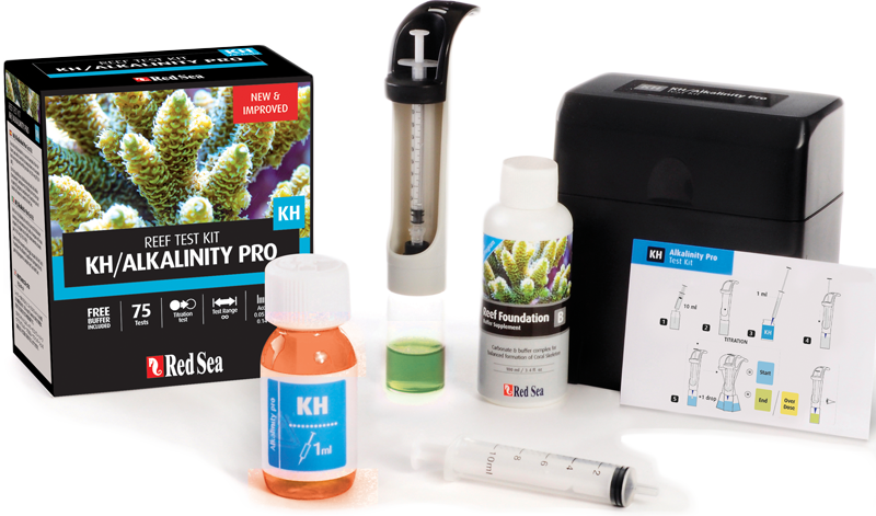 Red Sea KH/Alkalinity Pro Titration Test Kit