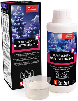 Red Sea Coral Colors D Bioactive Elements