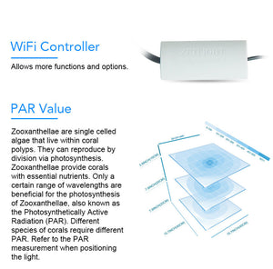 Zetlight Aqua ZA1201-WiFi Marine LED