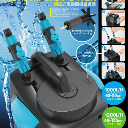 SAGA External Aquarium Canister Filters