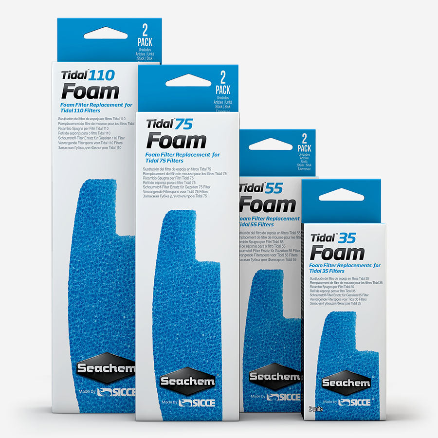 Tidal Foam Filter Sponges
